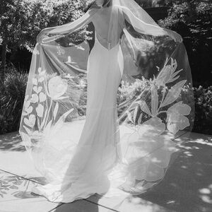 ✨ Anthropologie / BHLDN Perugia Chapel Veil – Never Worn ✨